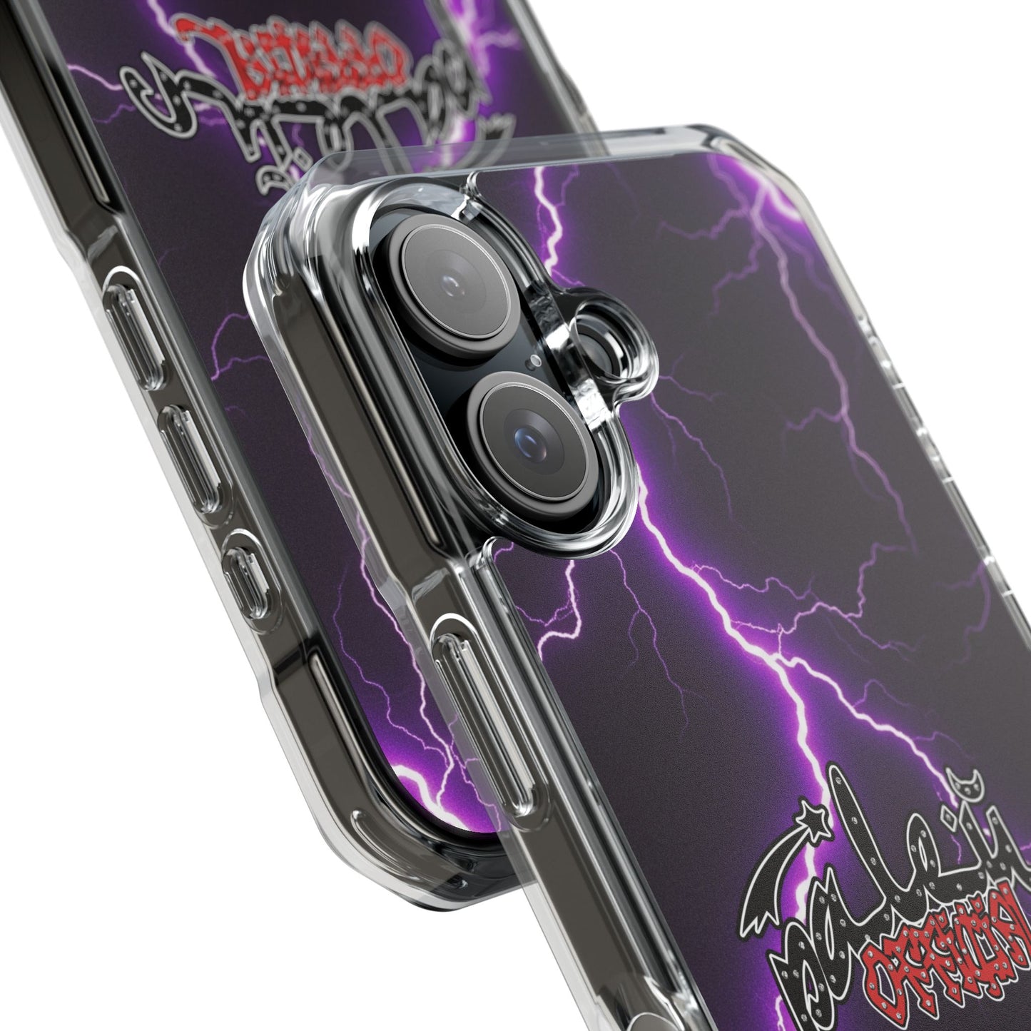 PÂLEUR OFFICIAL PURPLE LIGHTNING IPHONE CASE