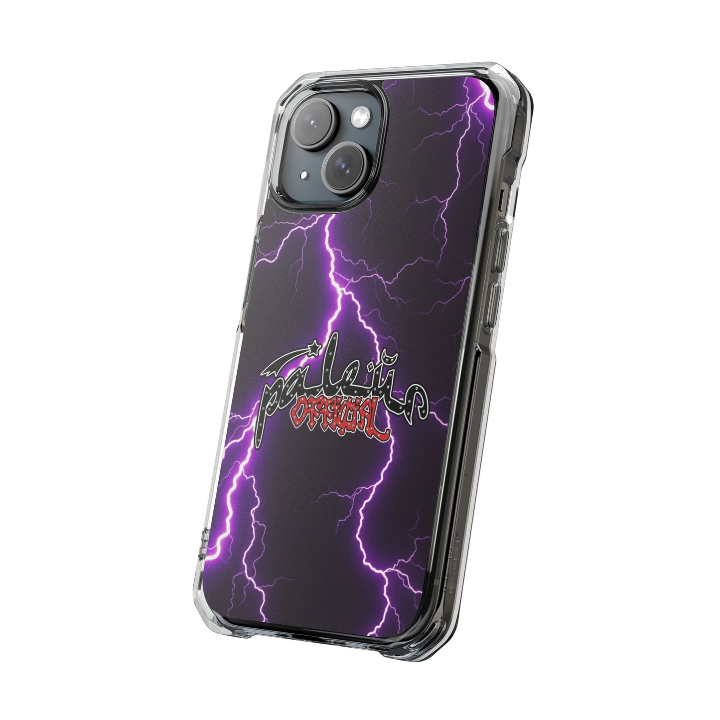 PÂLEUR OFFICIAL PURPLE LIGHTNING IPHONE CASE