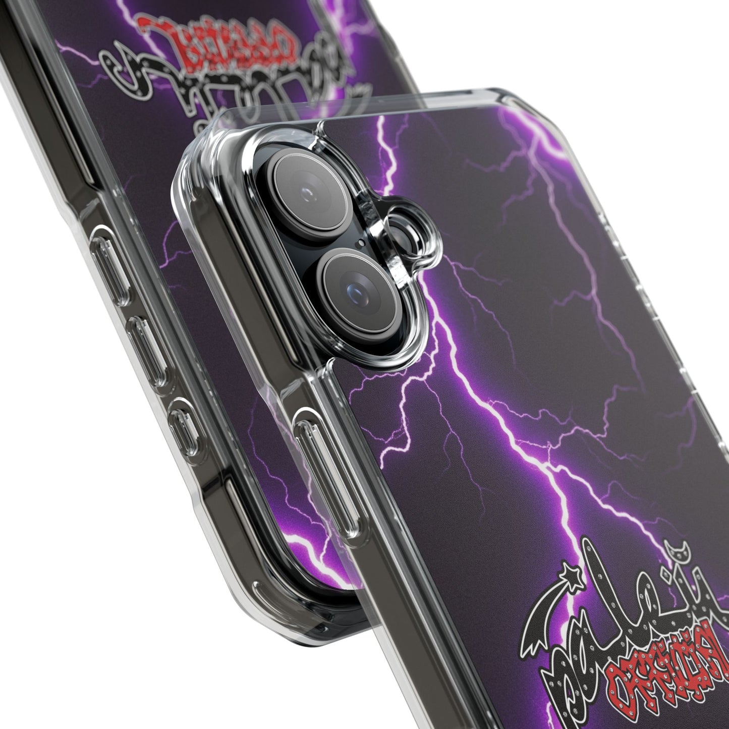 PÂLEUR OFFICIAL PURPLE LIGHTNING IPHONE CASE