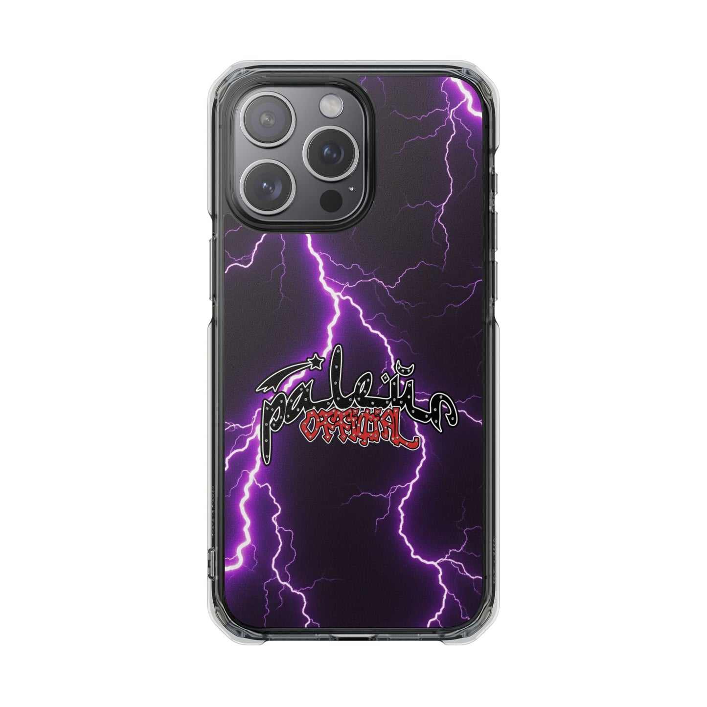 PÂLEUR OFFICIAL PURPLE LIGHTNING IPHONE CASE