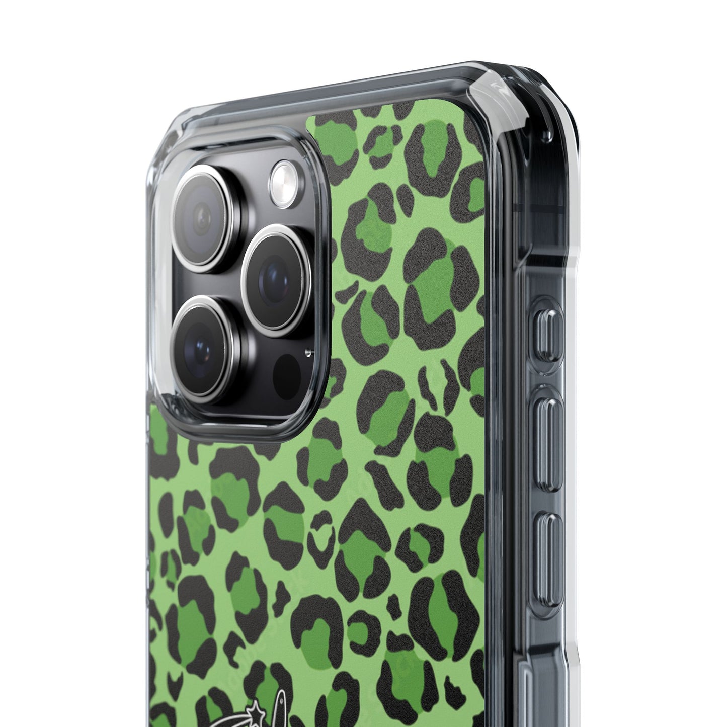PÂLEUR OFFICIAL GREEN LEOPARD IPHONE CASE