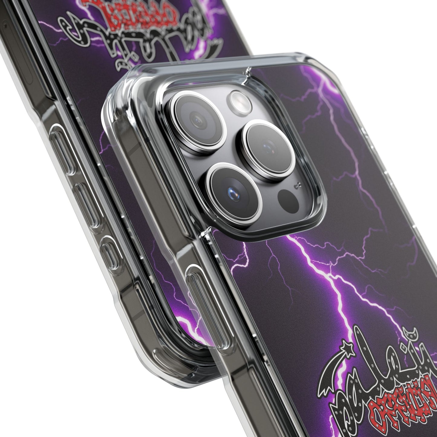 PÂLEUR OFFICIAL PURPLE LIGHTNING IPHONE CASE