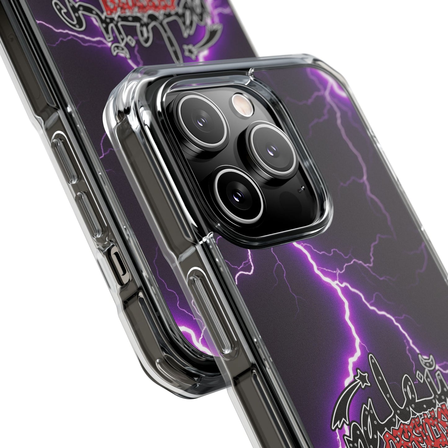 PÂLEUR OFFICIAL PURPLE LIGHTNING IPHONE CASE