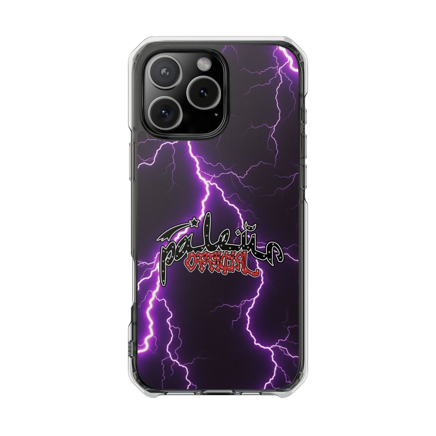 PÂLEUR OFFICIAL PURPLE LIGHTNING IPHONE CASE