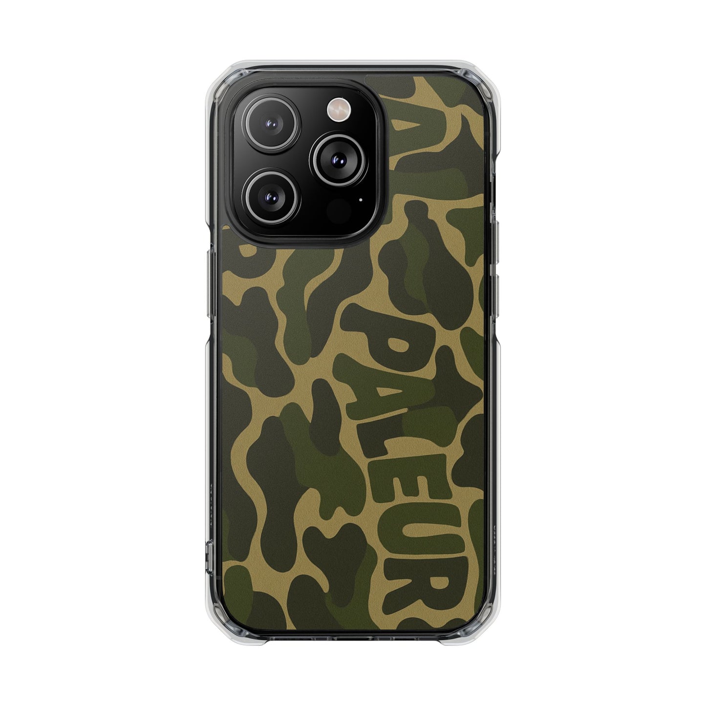 PÂLEUR OFFICIAL CAMO IPHONE CASE