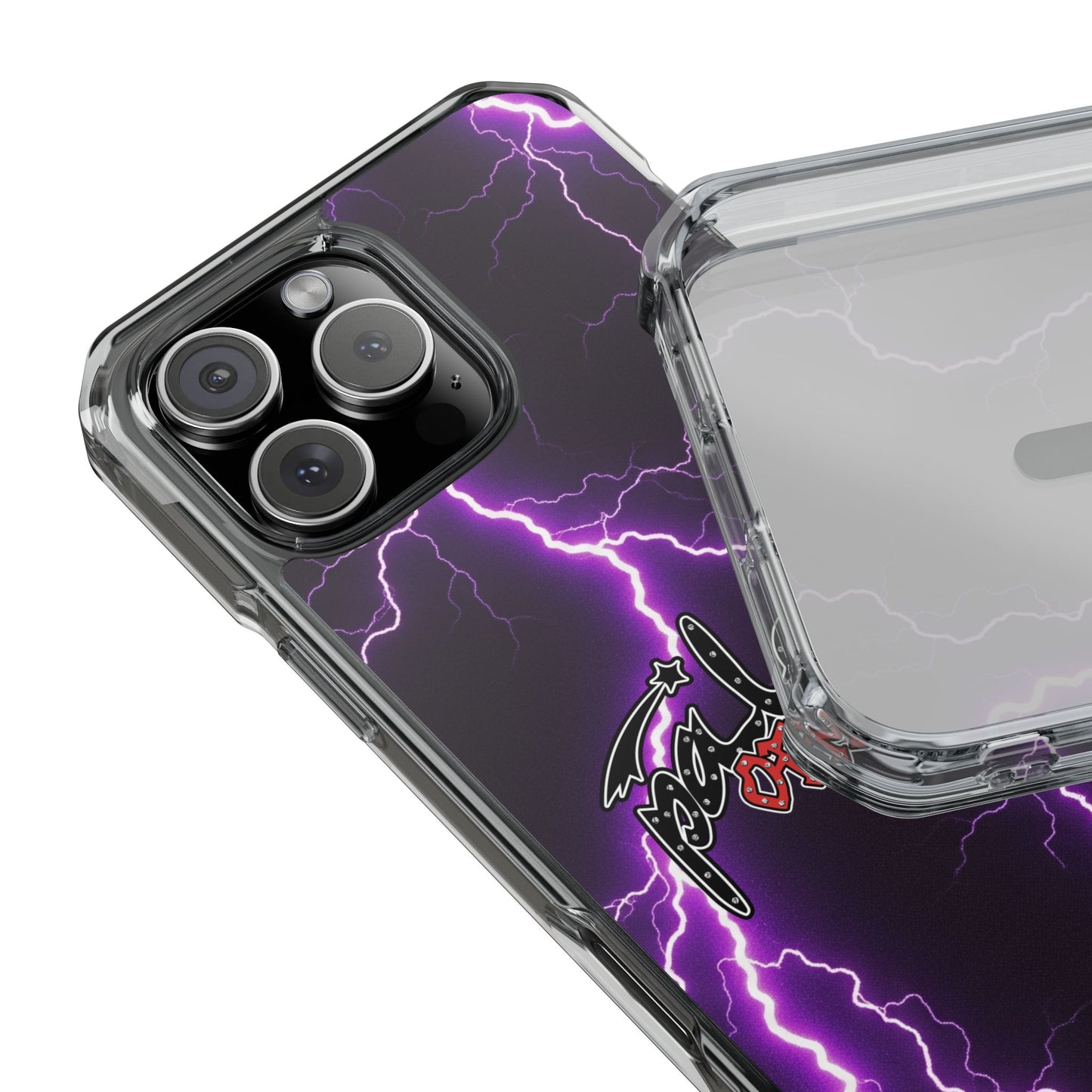 PÂLEUR OFFICIAL PURPLE LIGHTNING IPHONE CASE