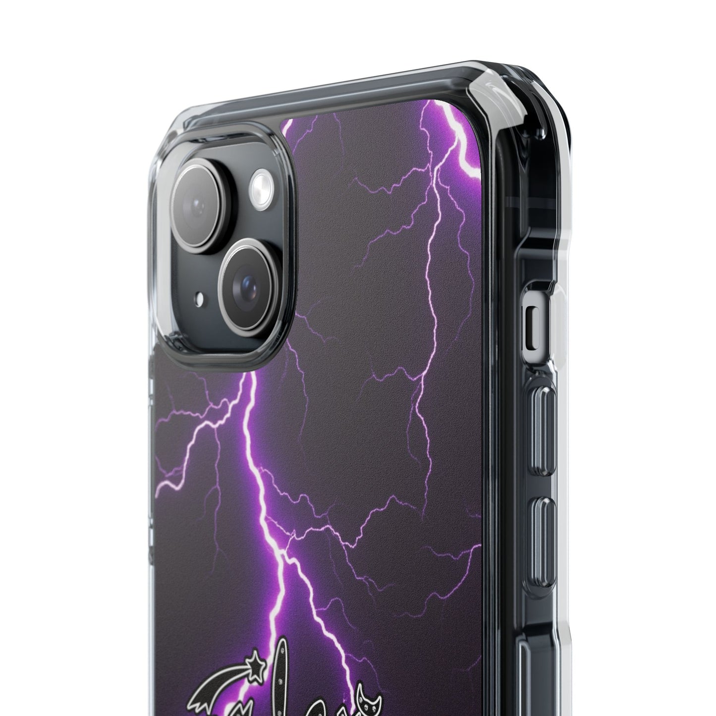 PÂLEUR OFFICIAL PURPLE LIGHTNING IPHONE CASE