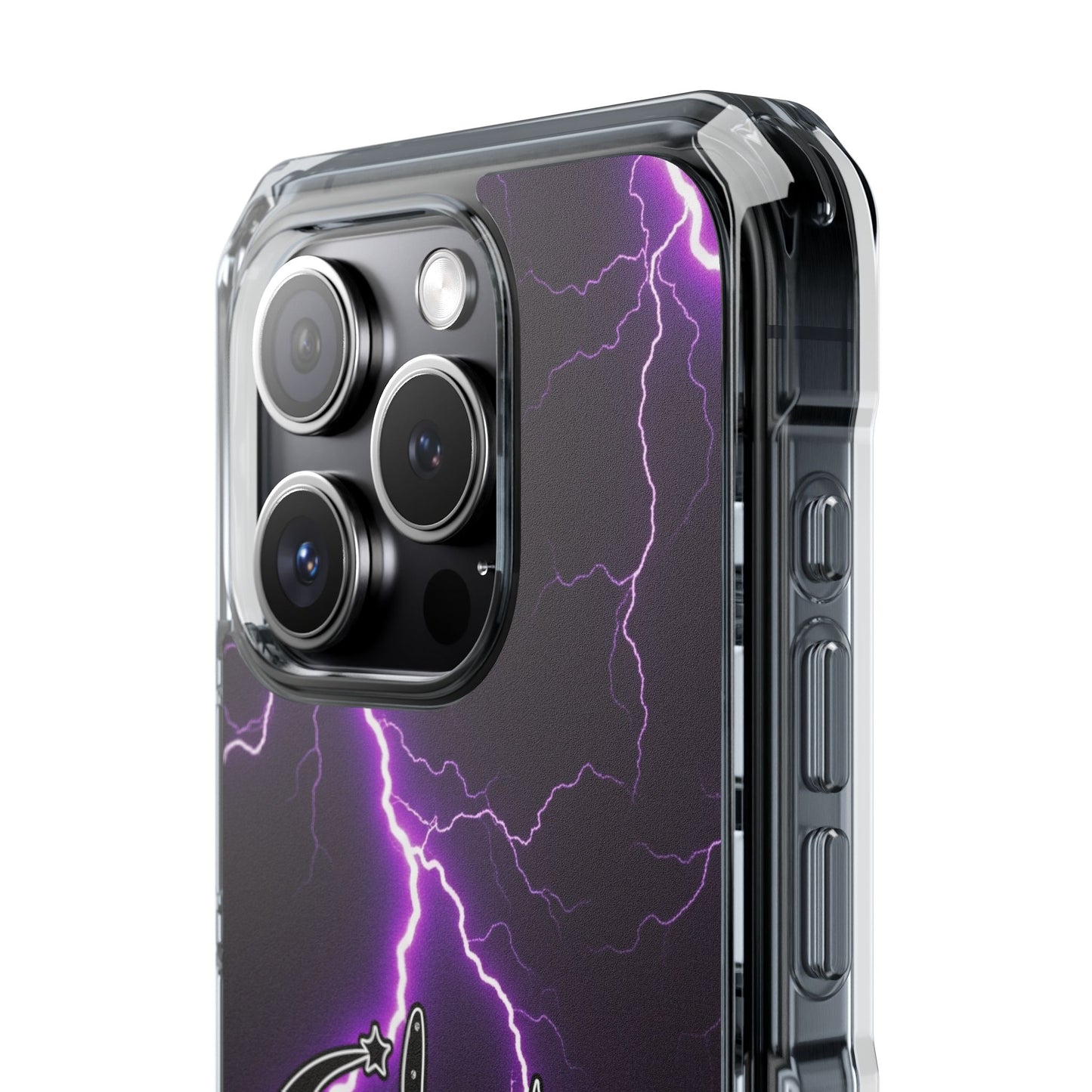 PÂLEUR OFFICIAL PURPLE LIGHTNING IPHONE CASE