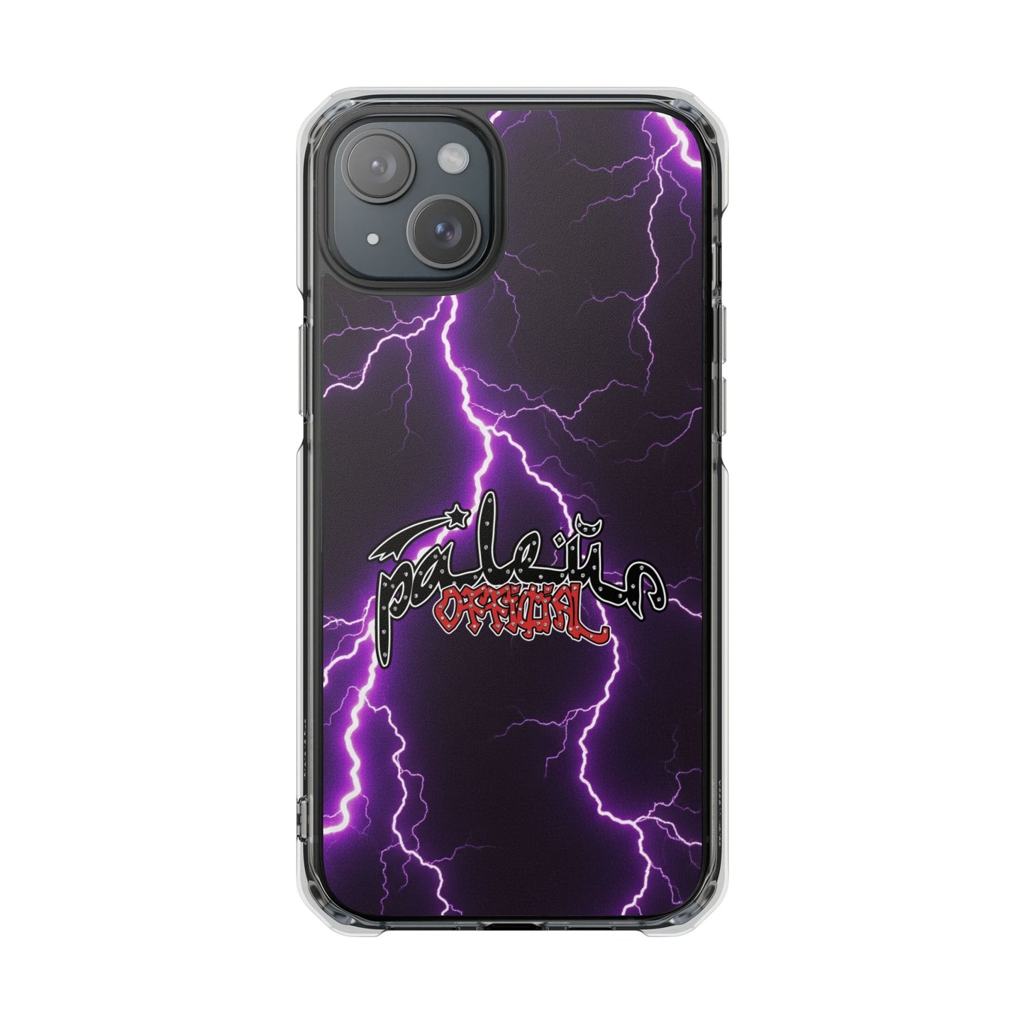 PÂLEUR OFFICIAL PURPLE LIGHTNING IPHONE CASE