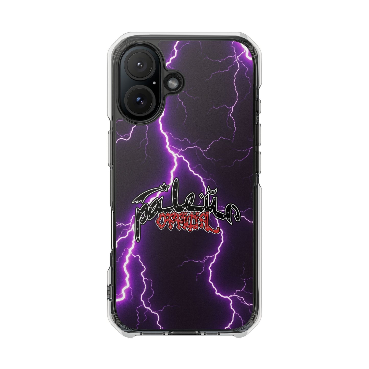 PÂLEUR OFFICIAL PURPLE LIGHTNING IPHONE CASE