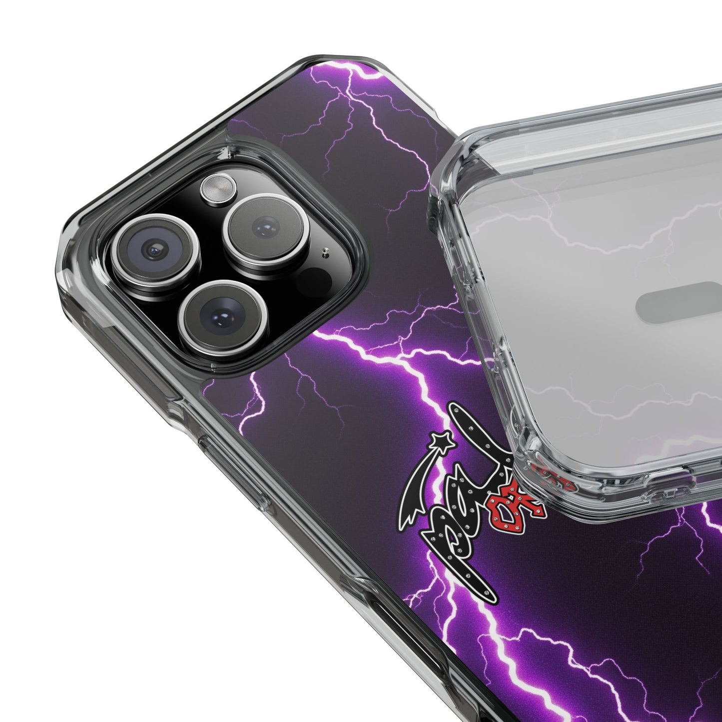 PÂLEUR OFFICIAL PURPLE LIGHTNING IPHONE CASE