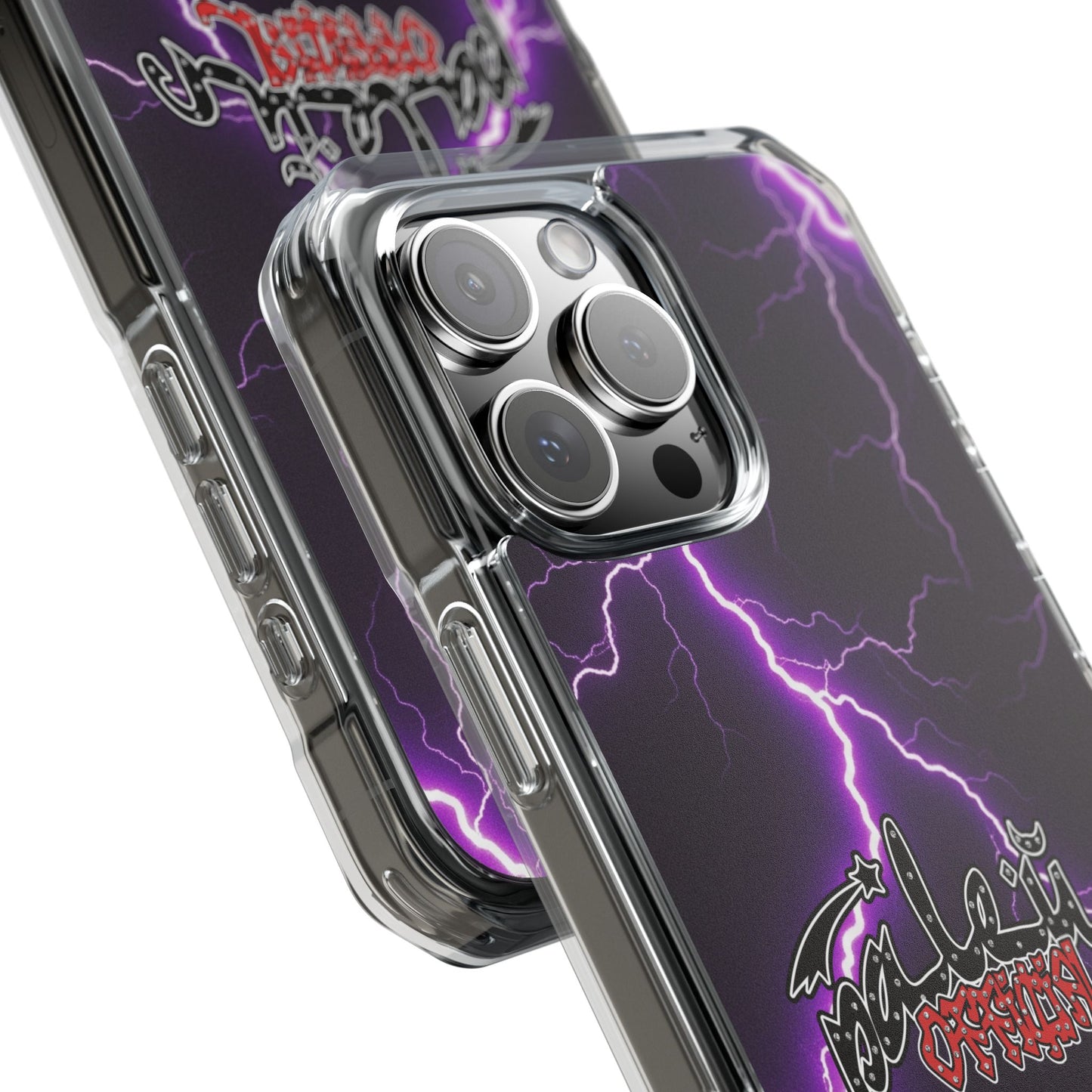 PÂLEUR OFFICIAL PURPLE LIGHTNING IPHONE CASE