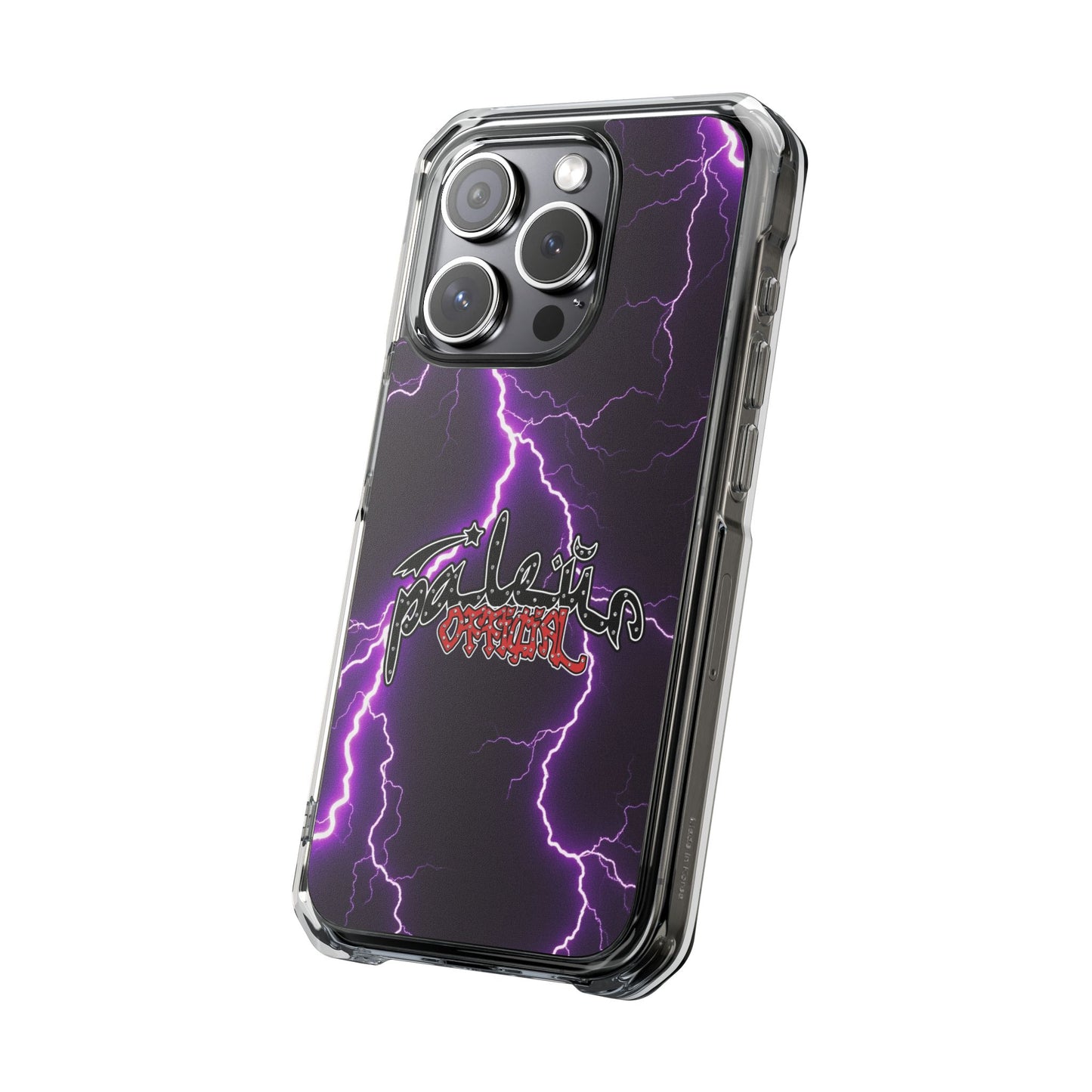 PÂLEUR OFFICIAL PURPLE LIGHTNING IPHONE CASE