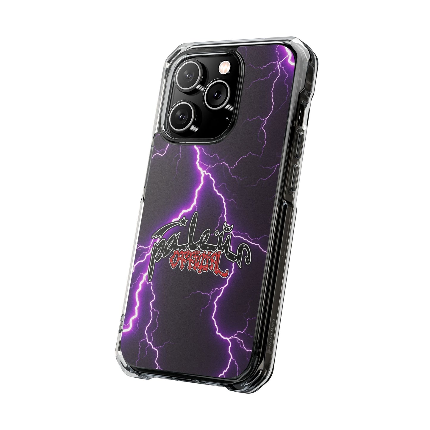 PÂLEUR OFFICIAL PURPLE LIGHTNING IPHONE CASE