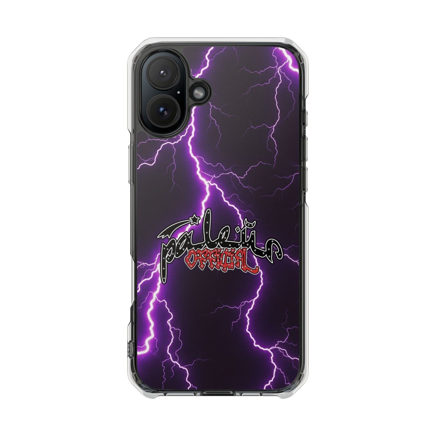 PÂLEUR OFFICIAL PURPLE LIGHTNING IPHONE CASE