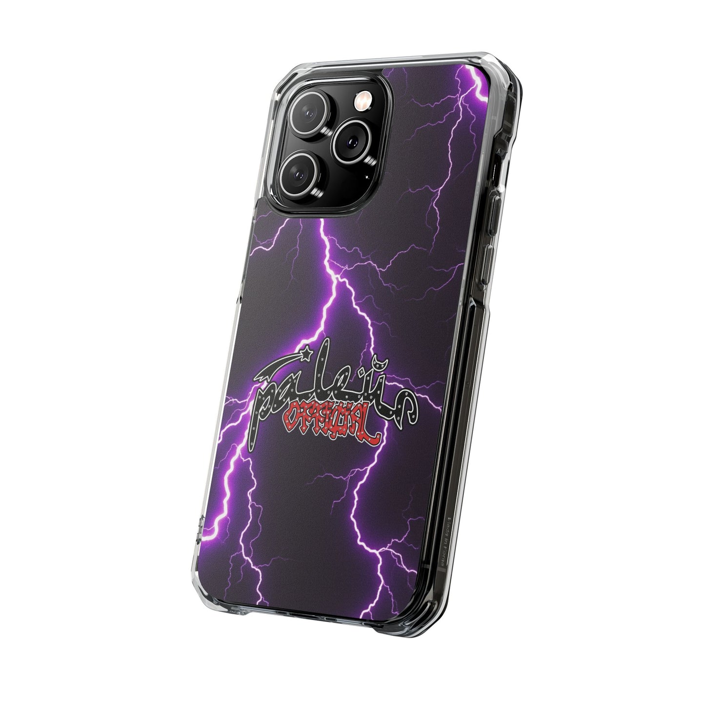 PÂLEUR OFFICIAL PURPLE LIGHTNING IPHONE CASE