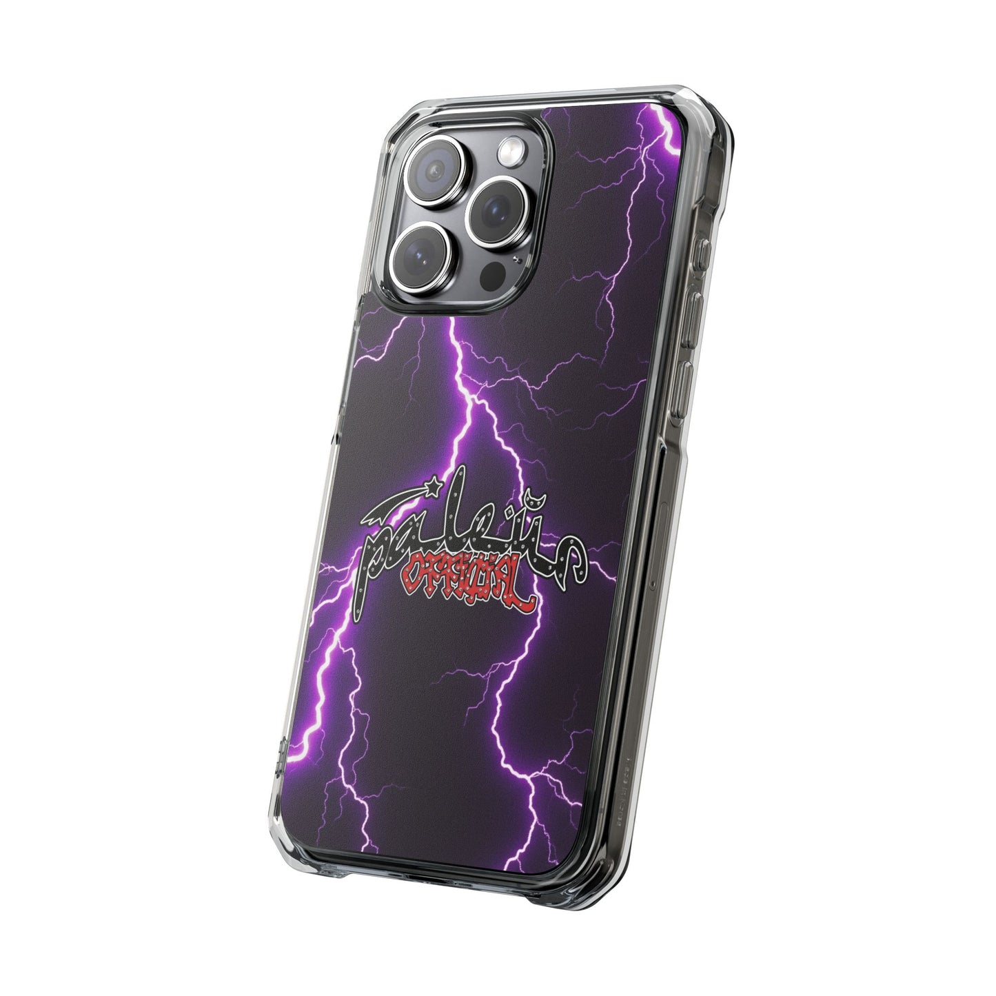 PÂLEUR OFFICIAL PURPLE LIGHTNING IPHONE CASE