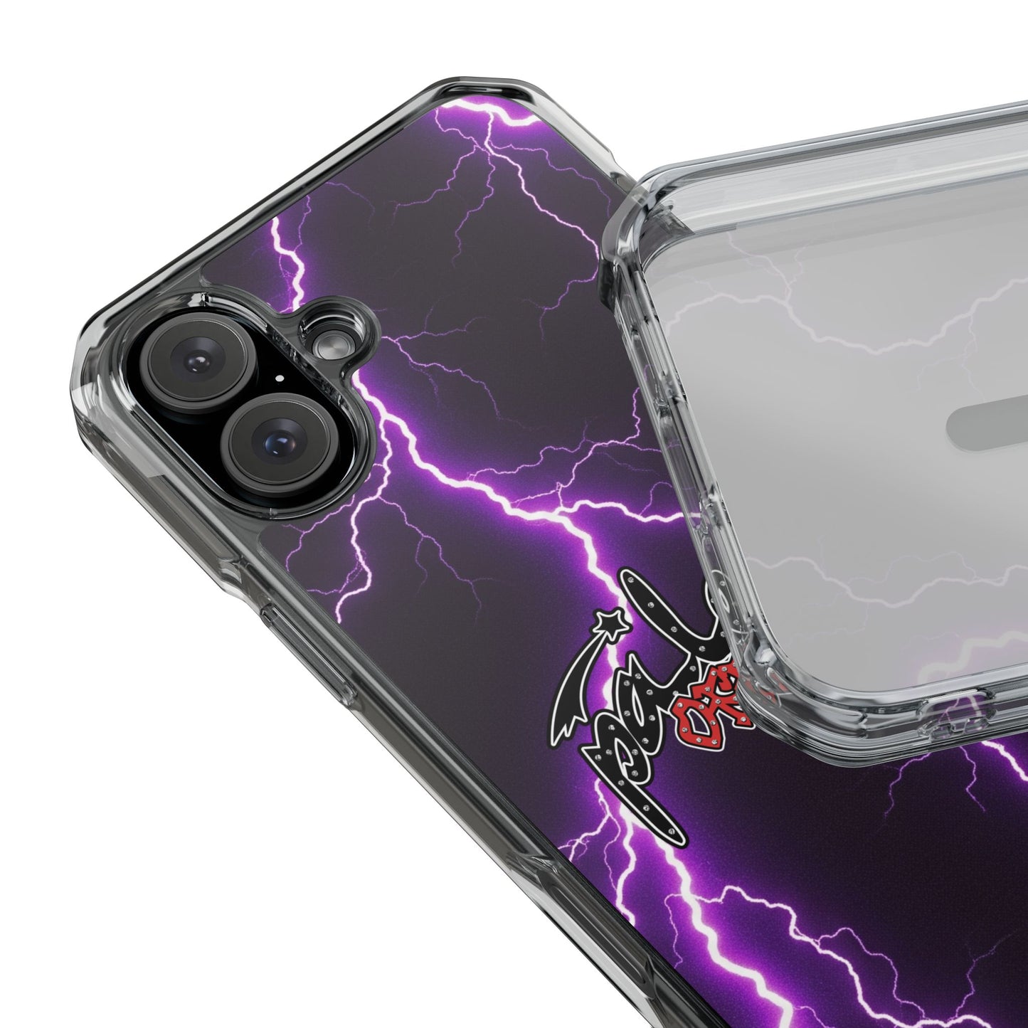 PÂLEUR OFFICIAL PURPLE LIGHTNING IPHONE CASE