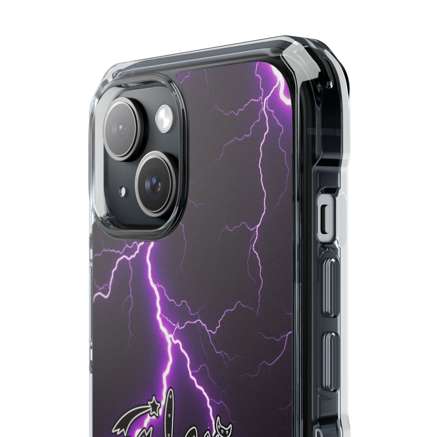 PÂLEUR OFFICIAL PURPLE LIGHTNING IPHONE CASE