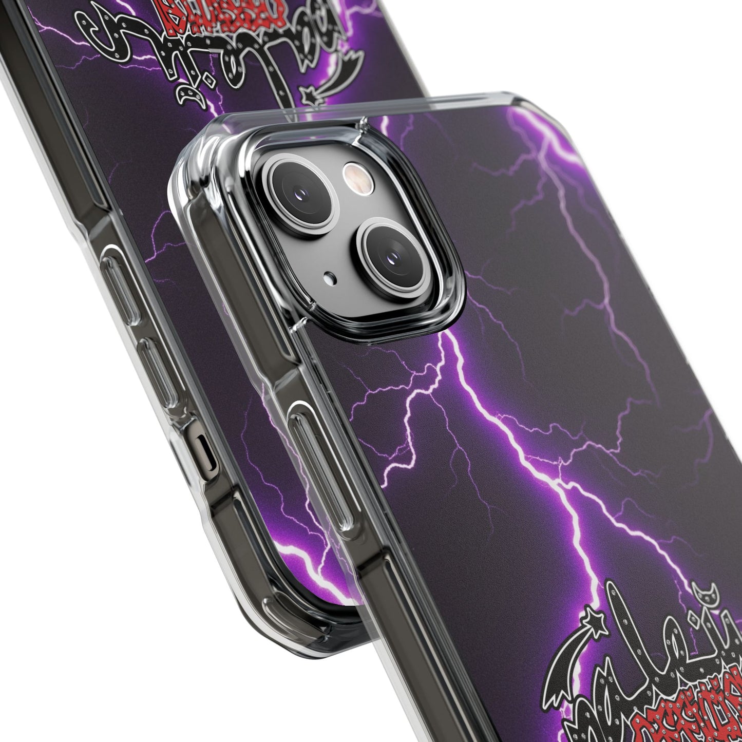 PÂLEUR OFFICIAL PURPLE LIGHTNING IPHONE CASE