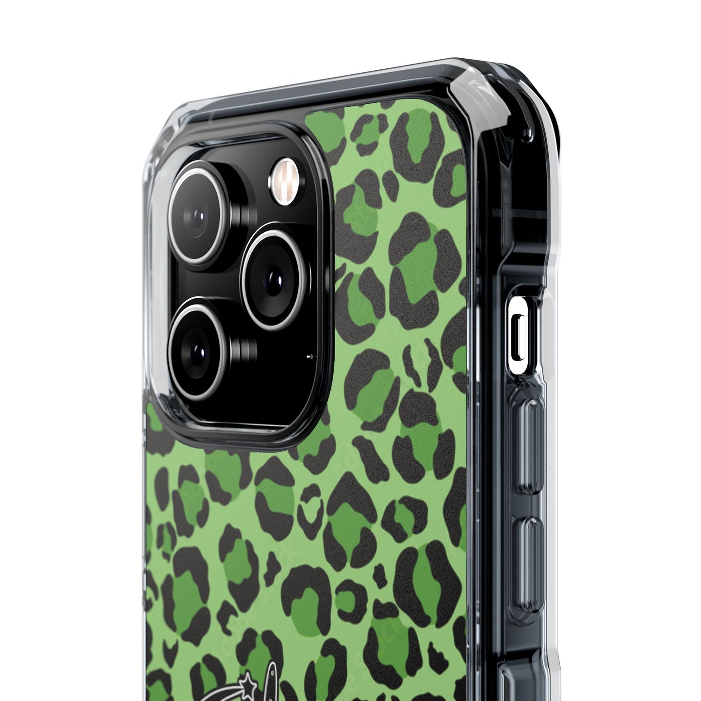 PÂLEUR OFFICIAL GREEN LEOPARD IPHONE CASE
