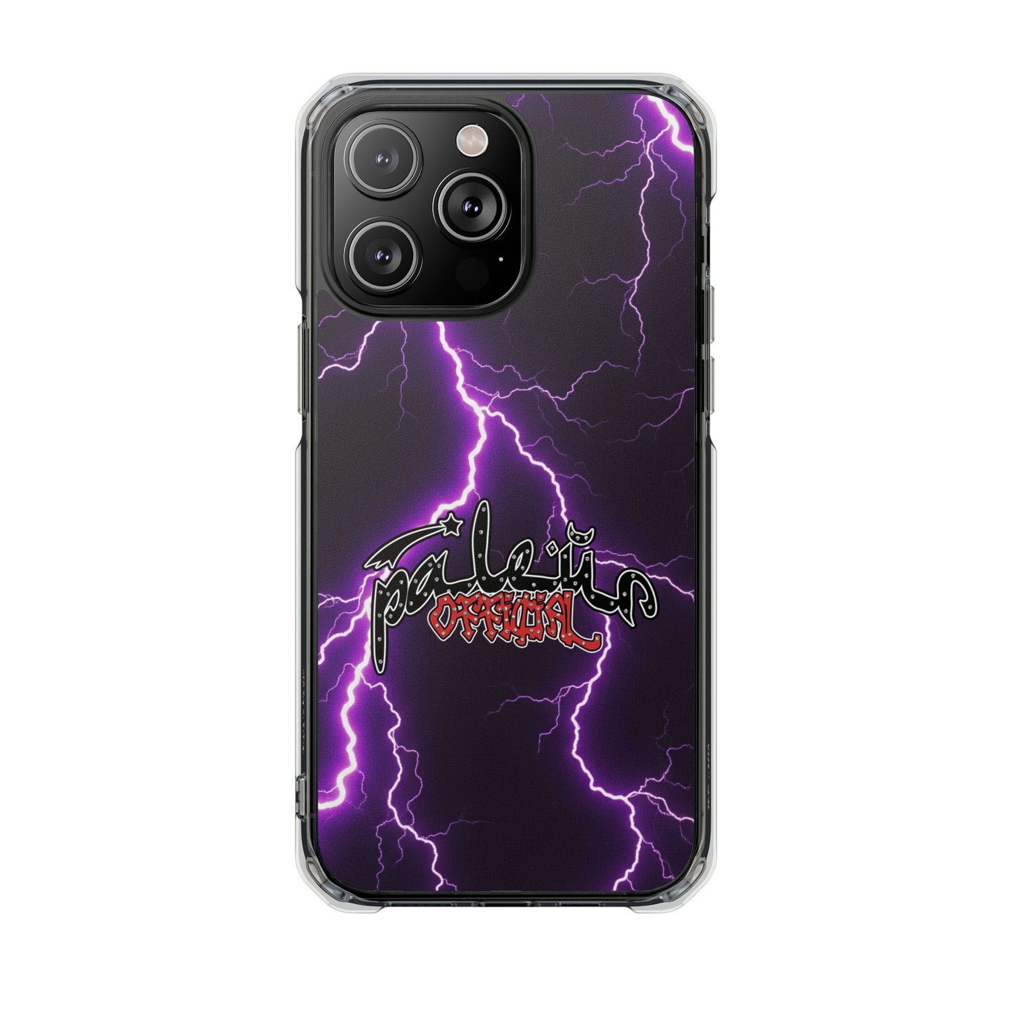 PÂLEUR OFFICIAL PURPLE LIGHTNING IPHONE CASE