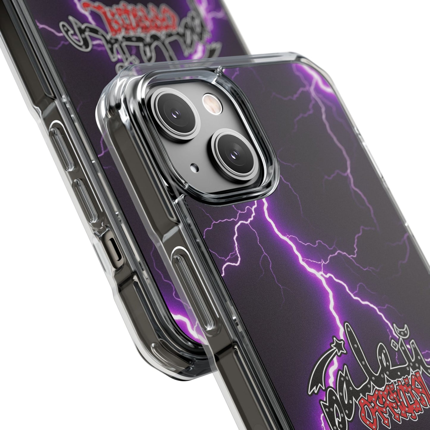 PÂLEUR OFFICIAL PURPLE LIGHTNING IPHONE CASE