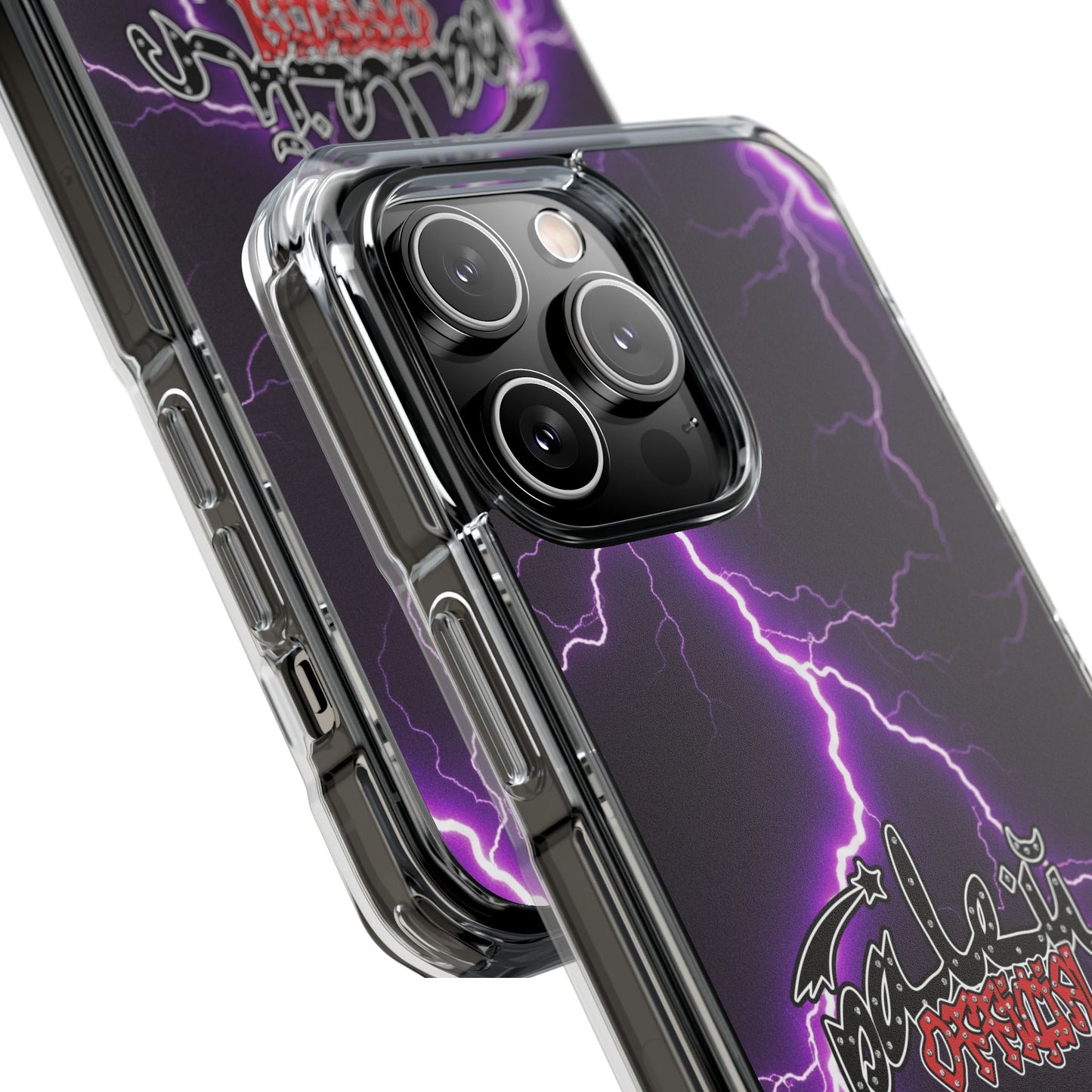 PÂLEUR OFFICIAL PURPLE LIGHTNING IPHONE CASE