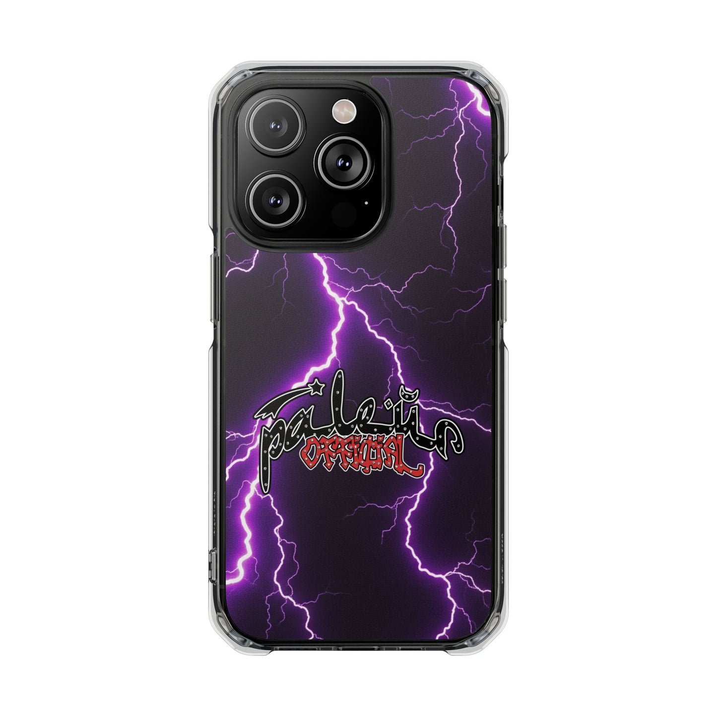 PÂLEUR OFFICIAL PURPLE LIGHTNING IPHONE CASE
