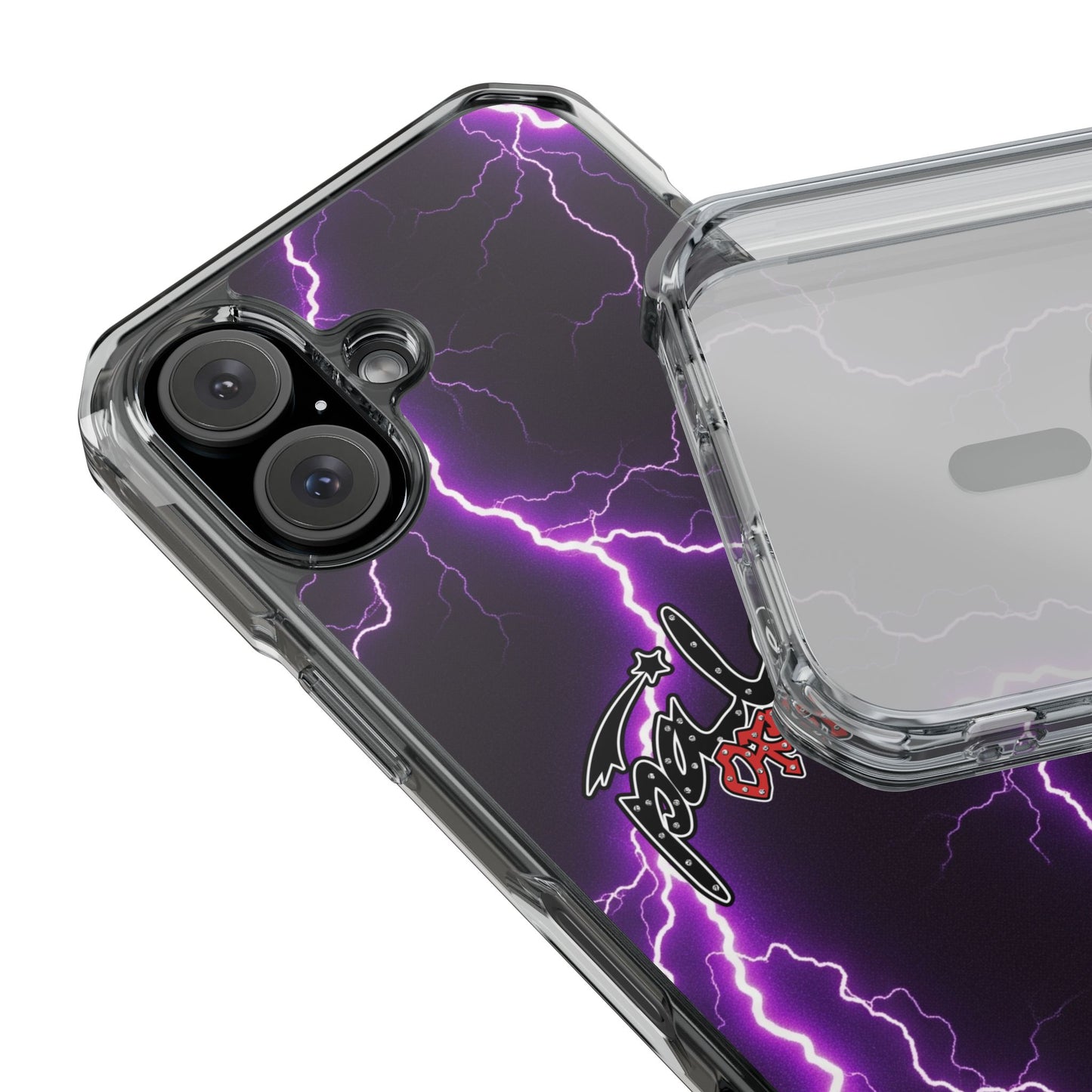 PÂLEUR OFFICIAL PURPLE LIGHTNING IPHONE CASE
