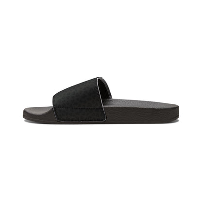 PÂLEUR OFFICIAL SUMMER SLIDES - BLACK PANTHER - REMOVEABLE STRAP