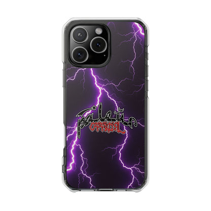 PÂLEUR OFFICIAL PURPLE LIGHTNING IPHONE CASE