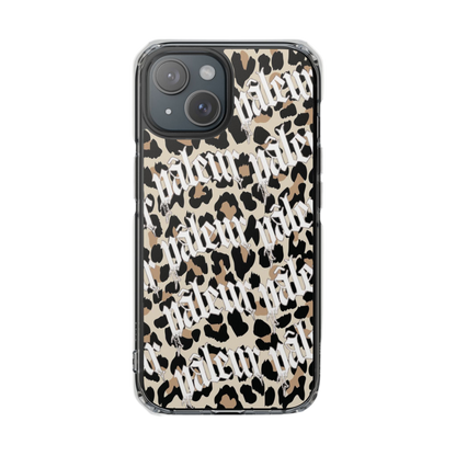PÂLEUR OFFICIAL LEOPARD IPHONE CASE