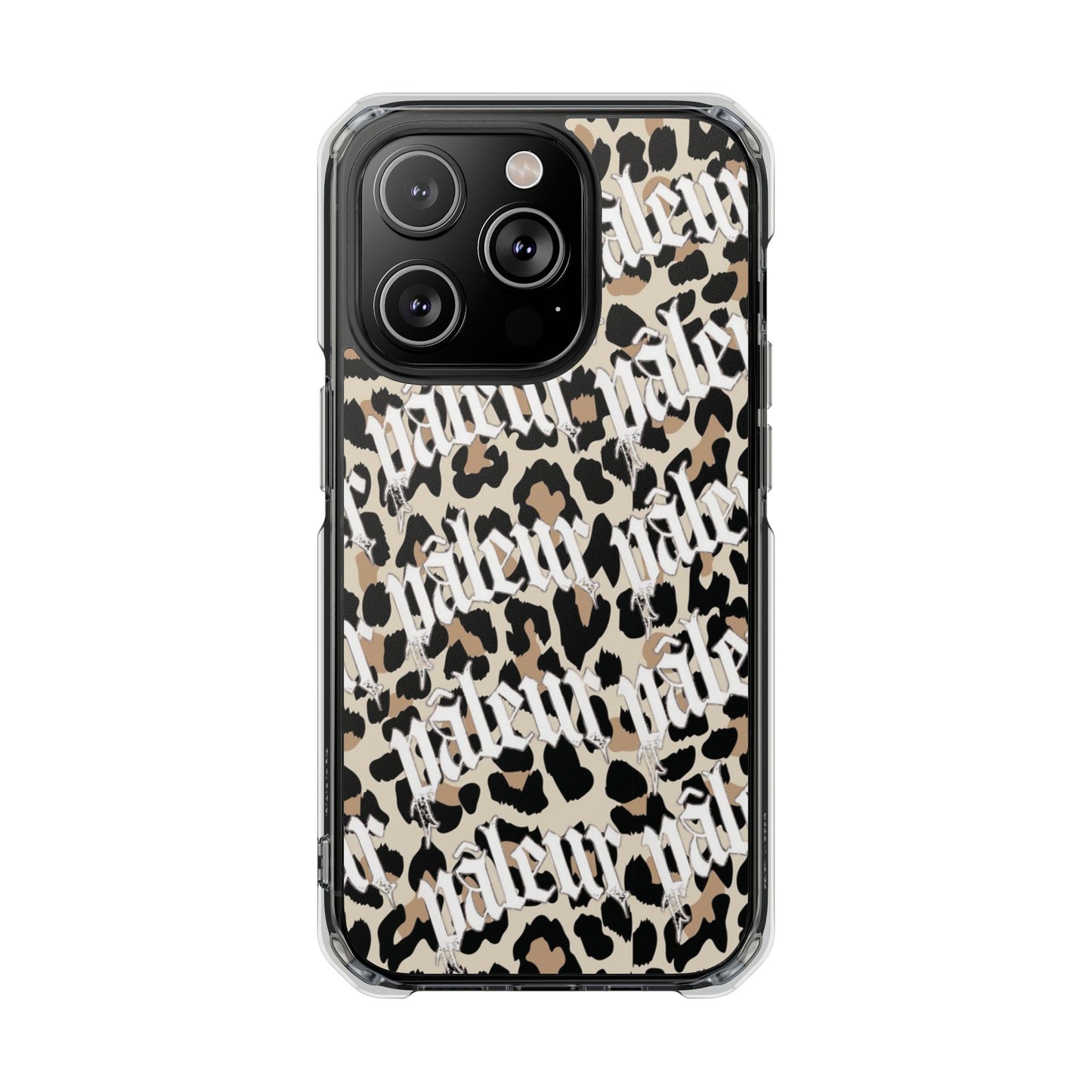 PÂLEUR OFFICIAL LEOPARD IPHONE CASE