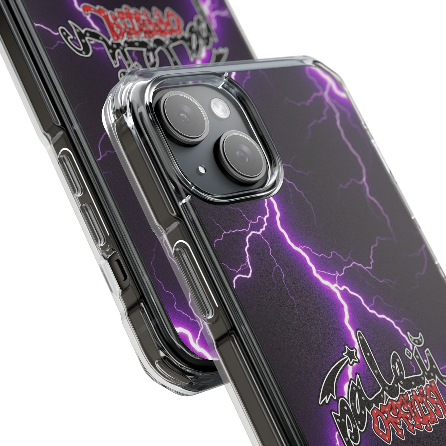 PÂLEUR OFFICIAL PURPLE LIGHTNING IPHONE CASE
