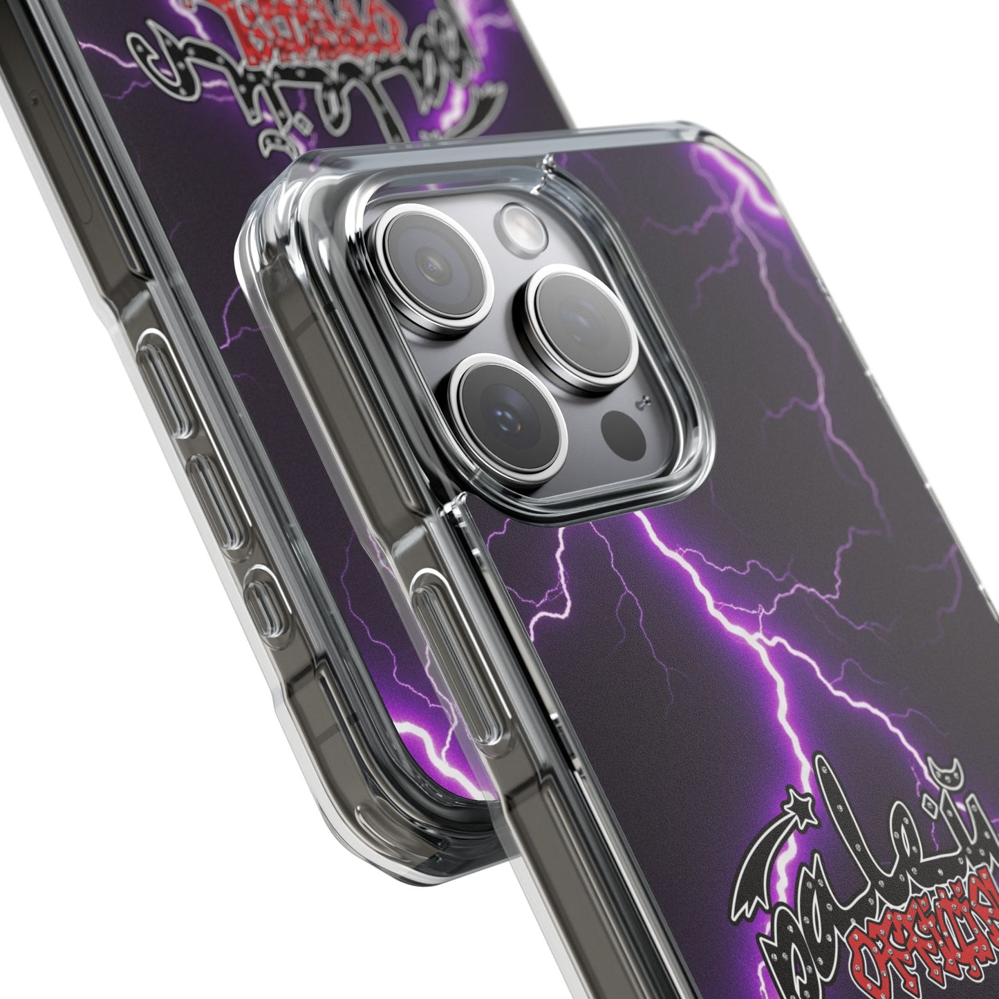 PÂLEUR OFFICIAL PURPLE LIGHTNING IPHONE CASE