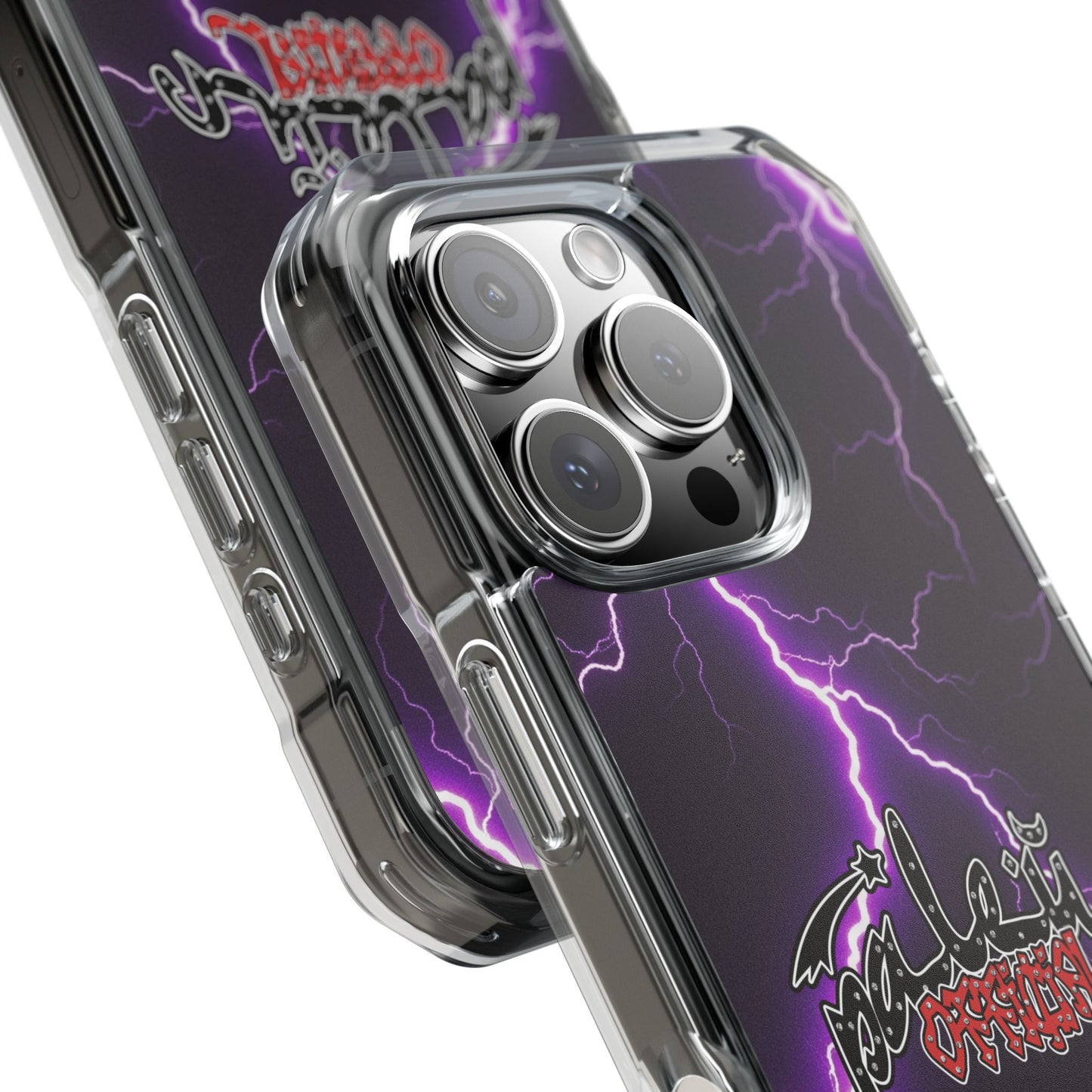 PÂLEUR OFFICIAL PURPLE LIGHTNING IPHONE CASE