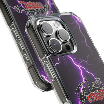 PÂLEUR OFFICIAL PURPLE LIGHTNING IPHONE CASE