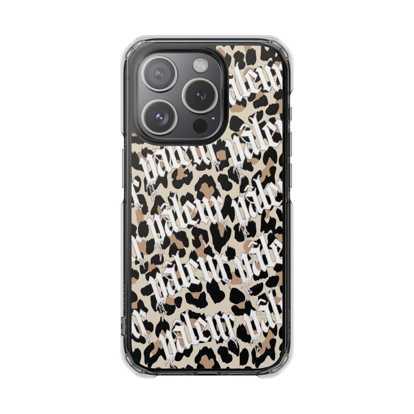 PÂLEUR OFFICIAL LEOPARD IPHONE CASE