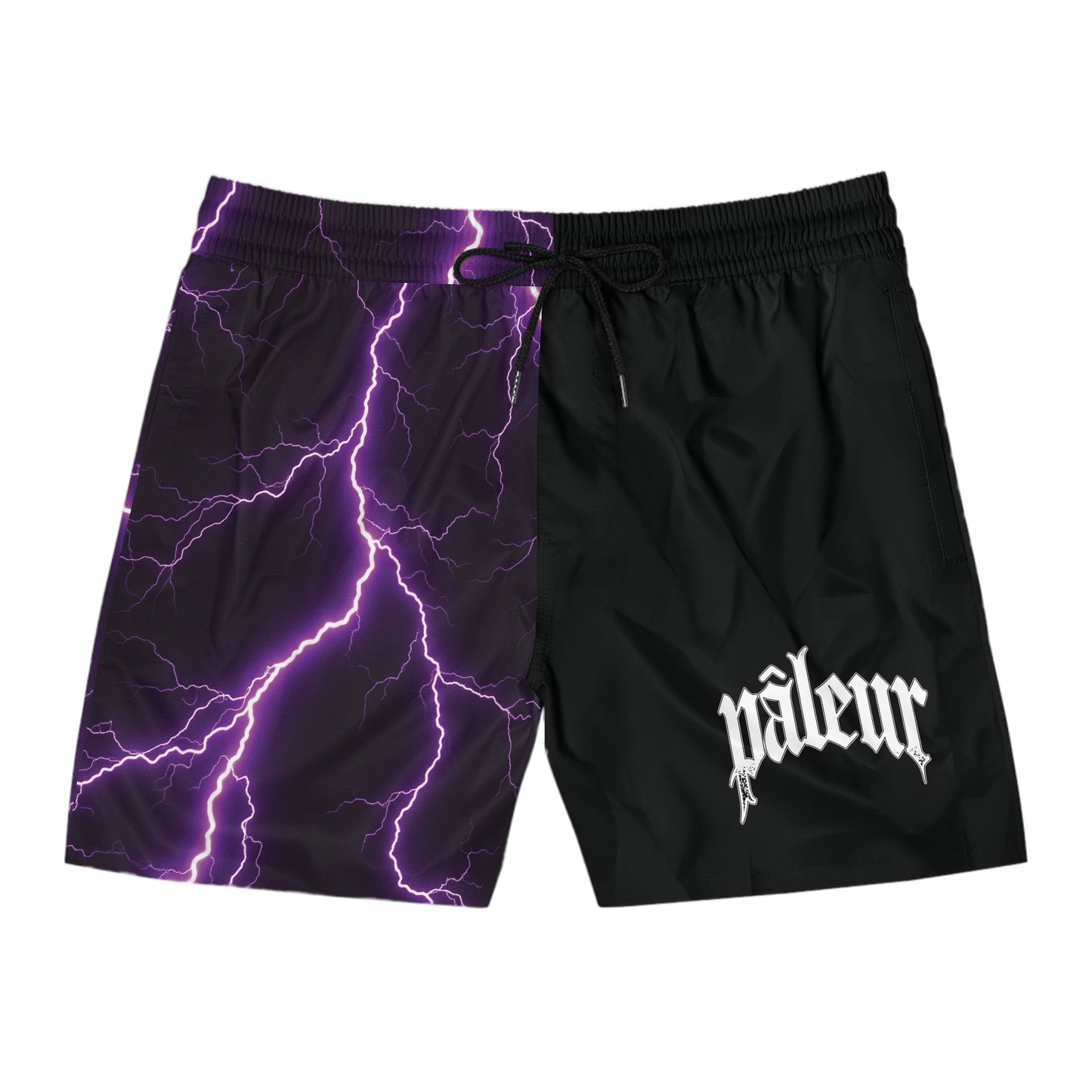 PÂLEUR OFFICIAL SUMMER SHORTS - TWO-TONE PURPLE LIGHTING