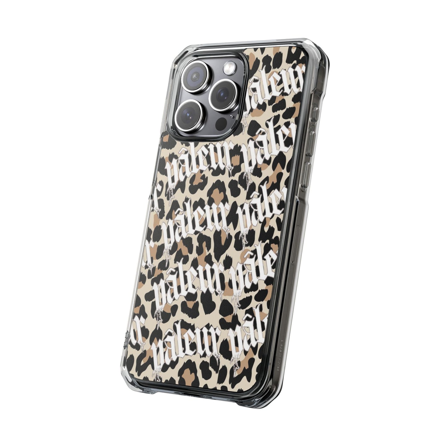 PÂLEUR OFFICIAL LEOPARD IPHONE CASE