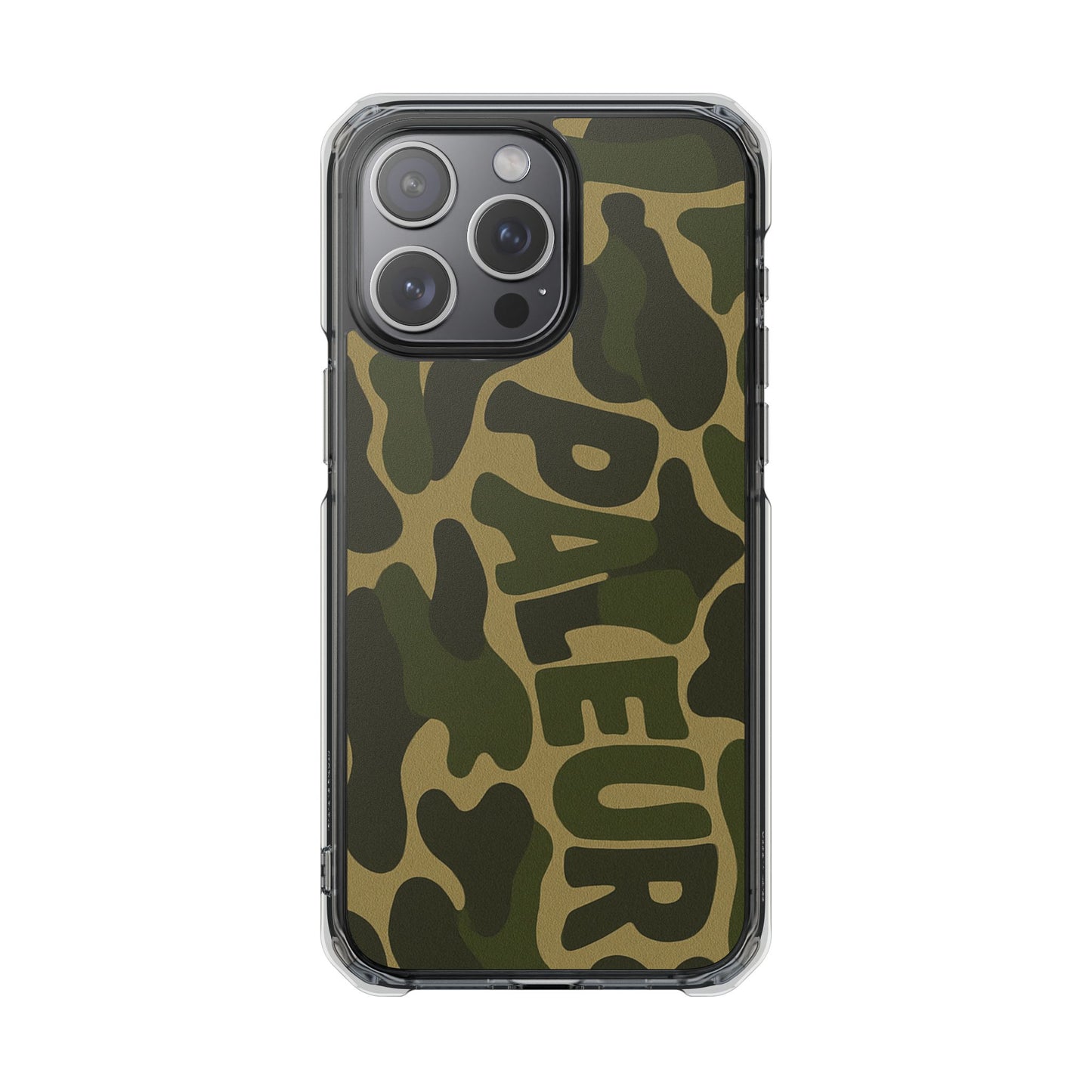 PÂLEUR OFFICIAL CAMO IPHONE CASE