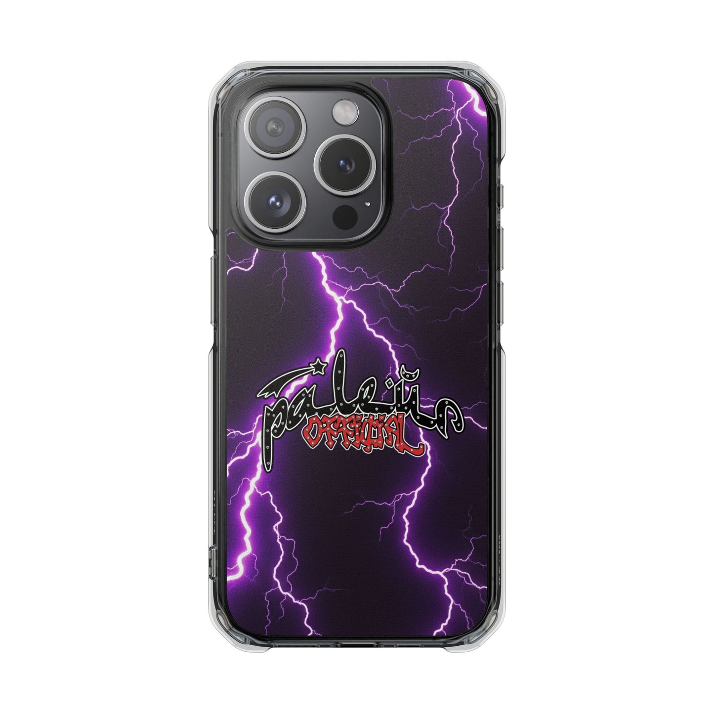 PÂLEUR OFFICIAL PURPLE LIGHTNING IPHONE CASE