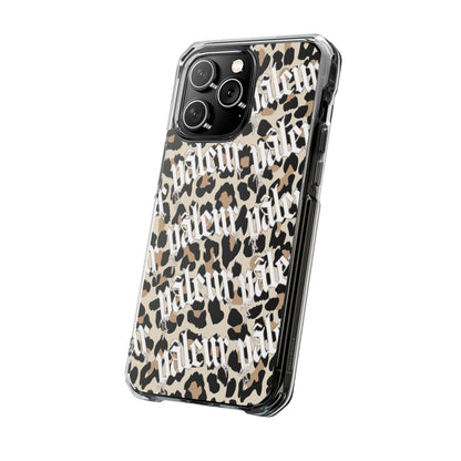 PÂLEUR OFFICIAL LEOPARD IPHONE CASE