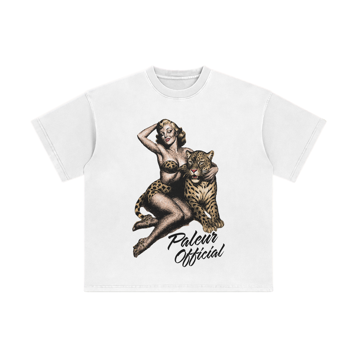 PÂLEUR OFFICIAL LEOPARD T SHIRT