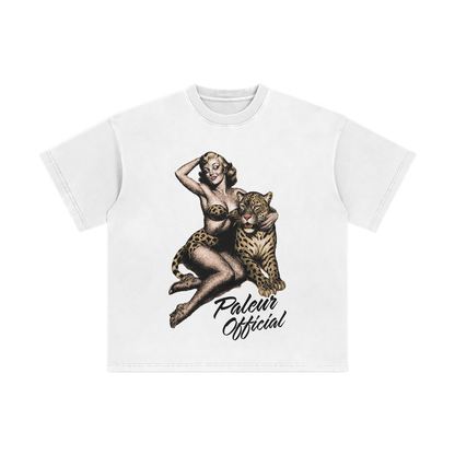 PÂLEUR OFFICIAL LEOPARD T SHIRT