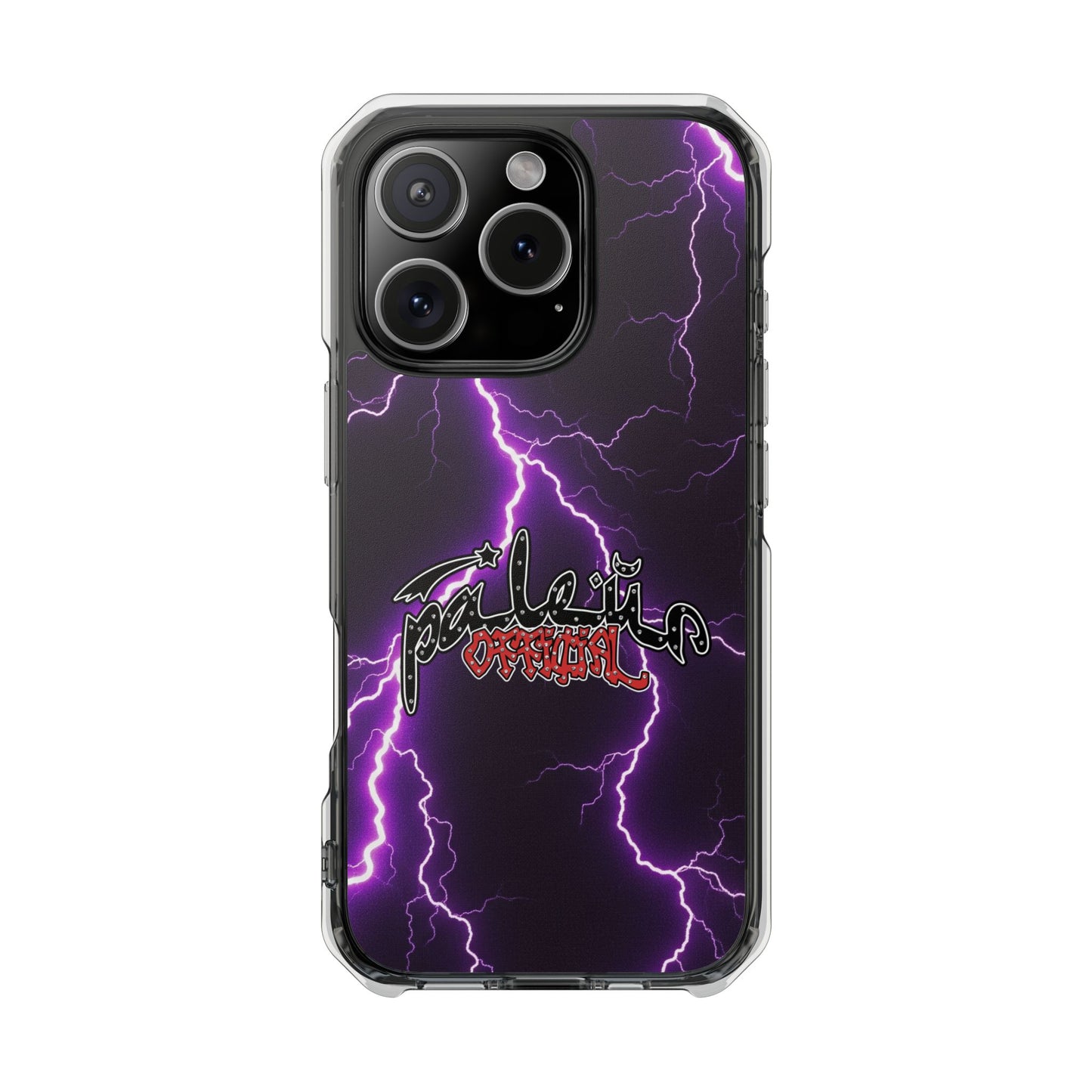 PÂLEUR OFFICIAL PURPLE LIGHTNING IPHONE CASE
