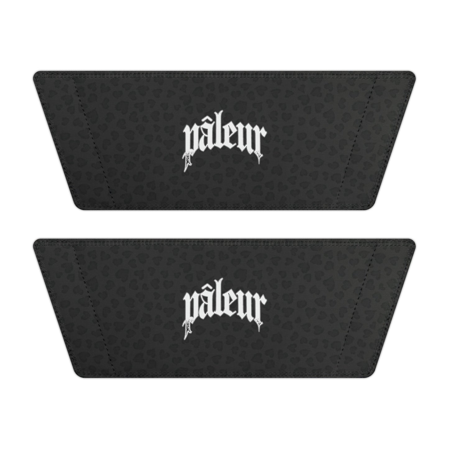 PÂLEUR OFFICIAL SUMMER SLIDES - BLACK PANTHER - REMOVEABLE STRAP