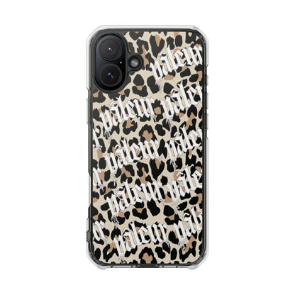 PÂLEUR OFFICIAL LEOPARD IPHONE CASE