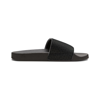 PÂLEUR OFFICIAL SUMMER SLIDES - BLACK PANTHER - REMOVEABLE STRAP